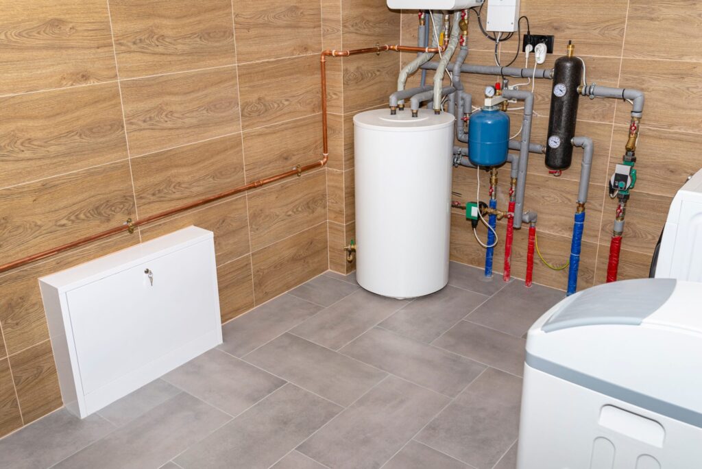 Residential water heater and plumbing system installed in Murrieta